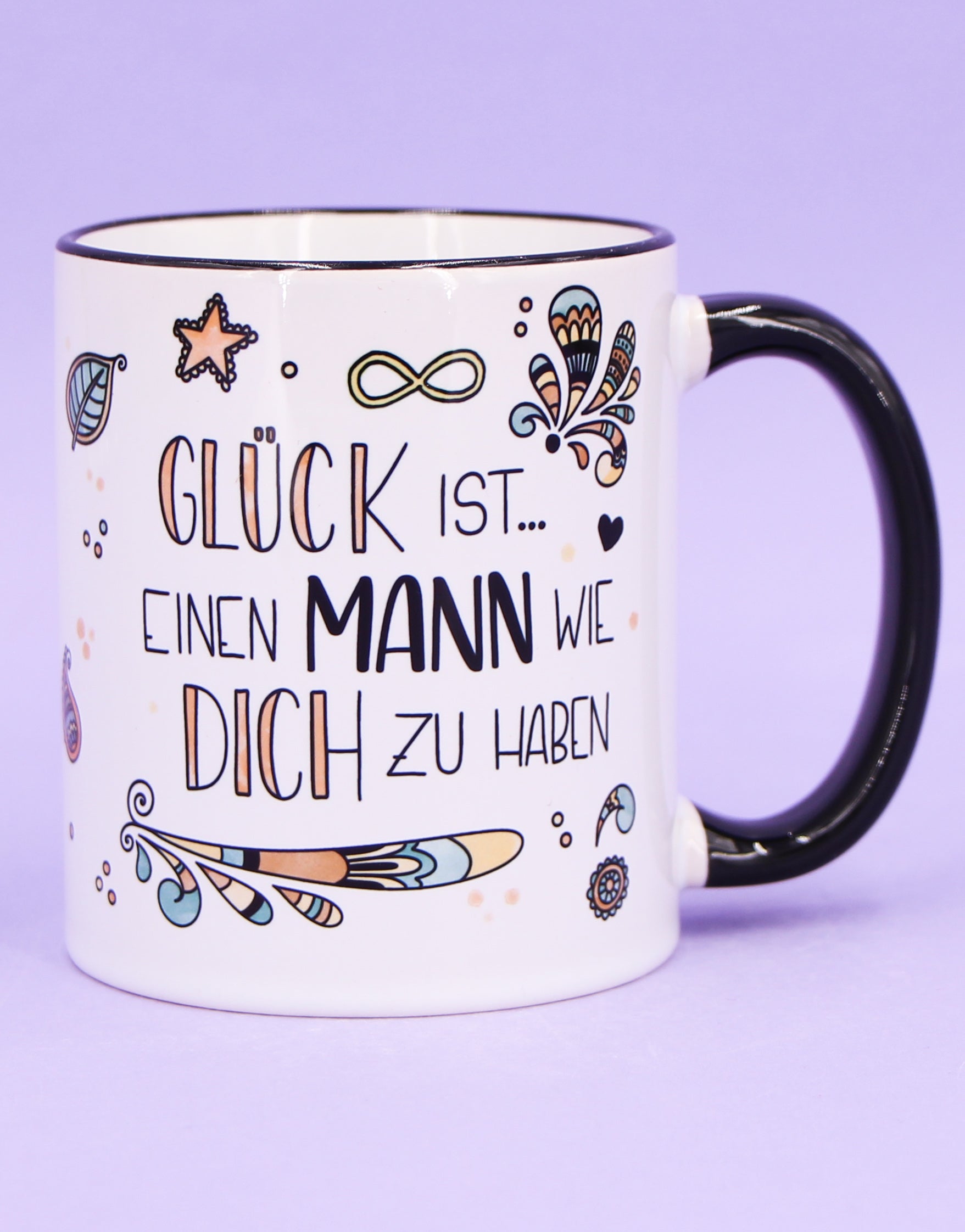 Tasse "Glück ist ... Mann"
