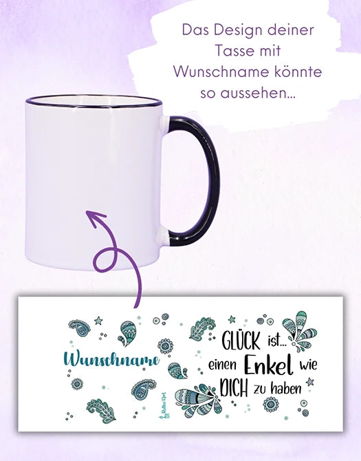 Tasse "Glück ist... Enkel"