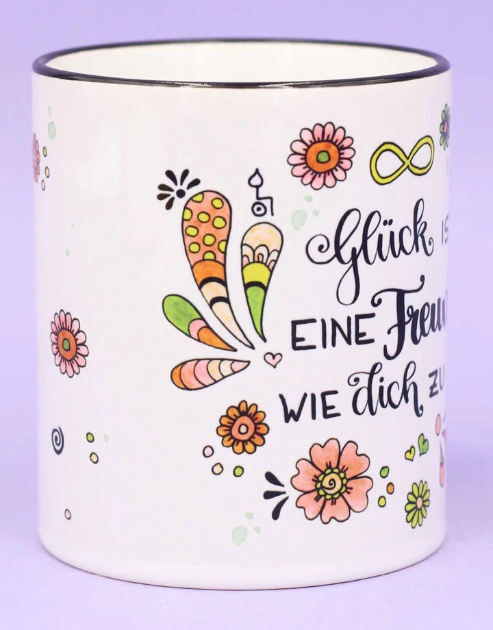Tasse "Glück ist... Freundin"