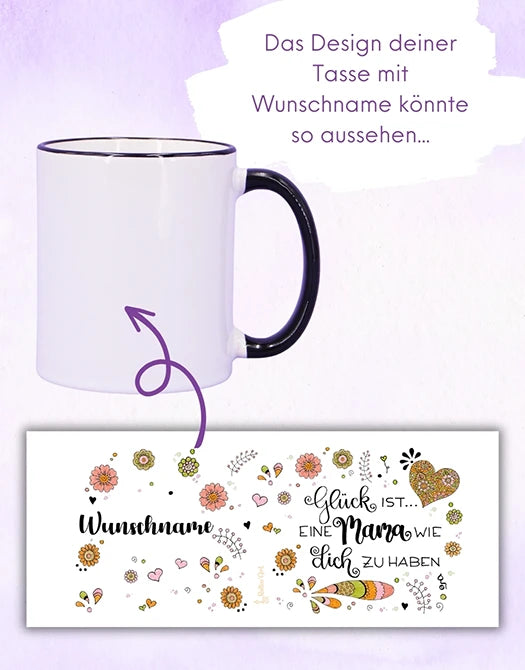Tasse "Glück ist... Mama"