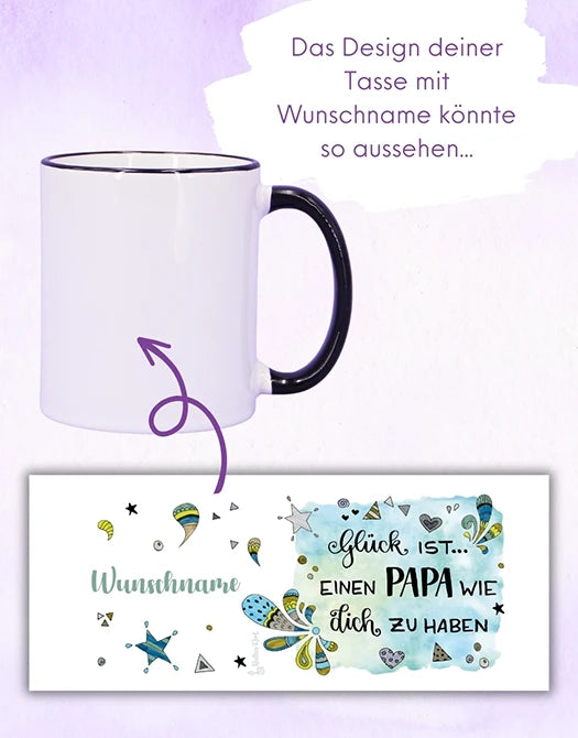 Tasse "Glück ist... Papa"