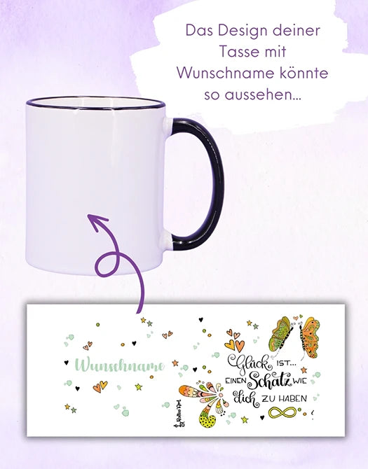 Tasse "Glück ist... Schatz"