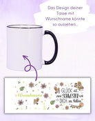 Tasse "Glück ist... Schwester"