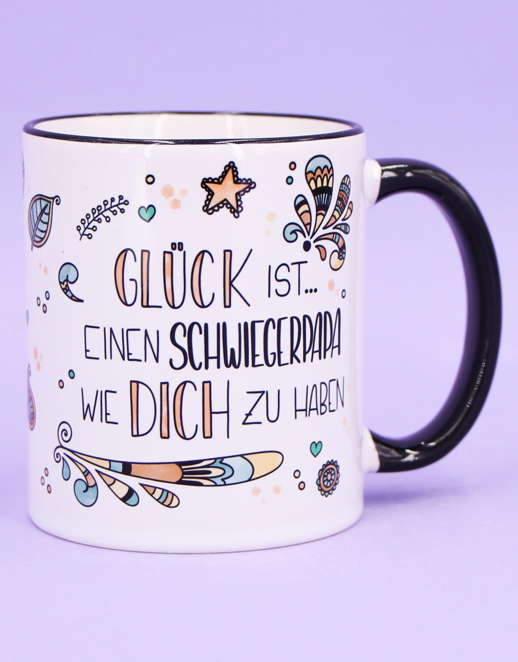Tasse "Glück ist... Schwiegerpapa"