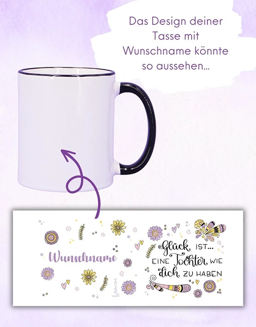 Tasse "Glück ist... Tochter"