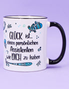 Tasse "Glück ist... persönlicher Assistent"