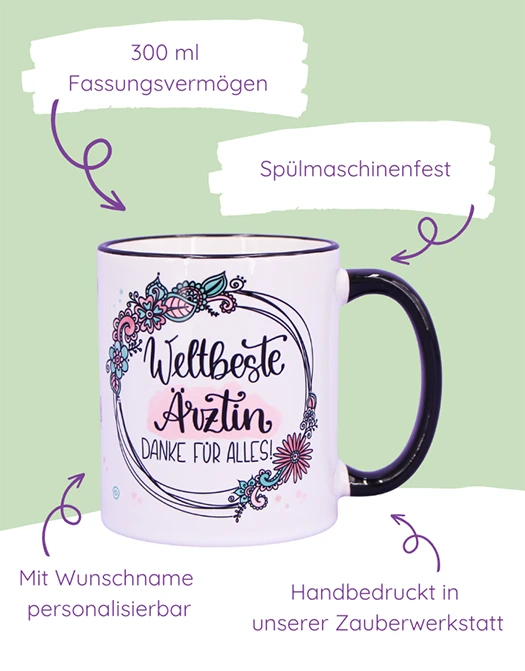 Tasse "Weltbeste Ärztin"