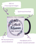 Tasse "Weltbeste Hebamme"