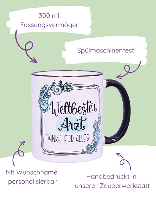Tasse "Weltbester Arzt"