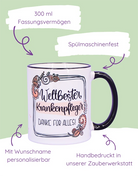 Tasse "Weltbester Krankenpfleger"
