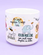 Tasse stapelbar "Meine Glückstasse"