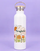 Thermosflasche Bambusdeckel "Bergliebe"
