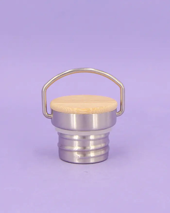 Thermosflasche Bambusdeckel "Enjoy the little things"