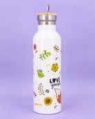 Thermosflasche Bambusdeckel "Fuchs"