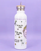 Thermosflasche Bambusdeckel "Mut"