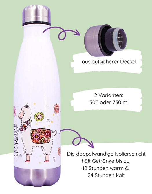 Trinkflasche "Alpaka"