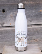 Trinkflasche "Life is better with horses"