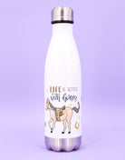 Trinkflasche "Life is better with horses"