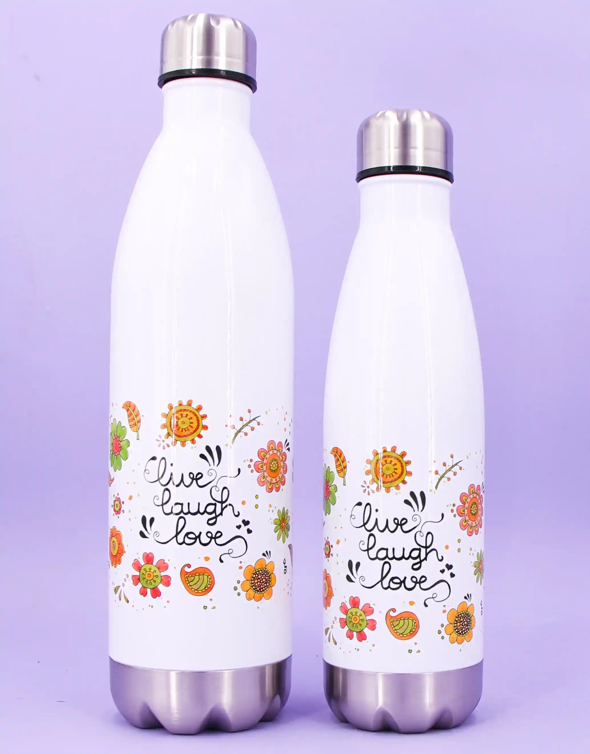 Trinkflasche "Live - Laugh - Love"