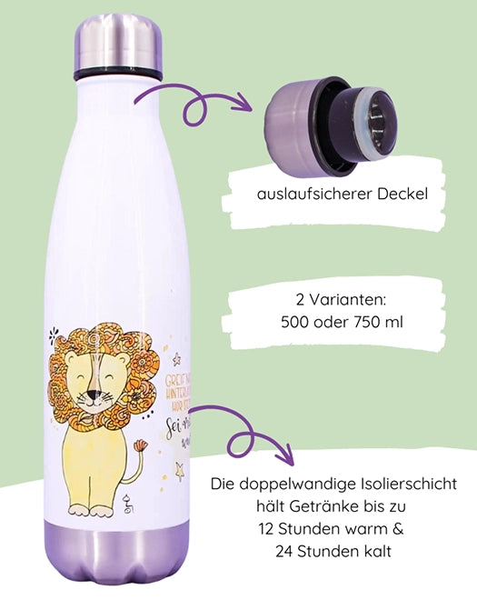Trinkflasche "Löwe"
