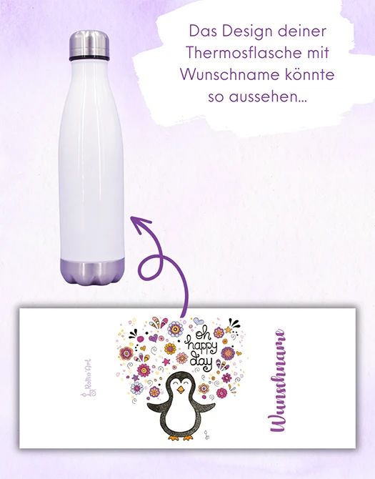 Trinkflasche "Pinguin"