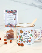 Trinkschokolade "Ein süßer Moment des Glücks"