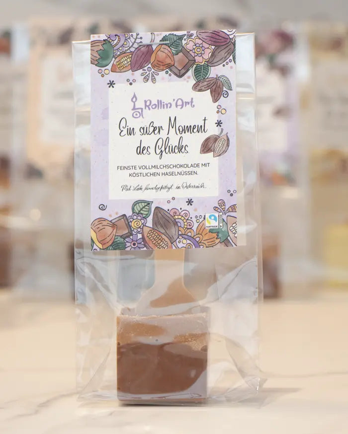 Trinkschokolade "Ein süßer Moment des Glücks"
