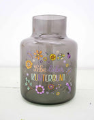 Vase "Lebe lieber kunterbunt"