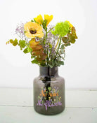 Vase "No rain. No flowers."