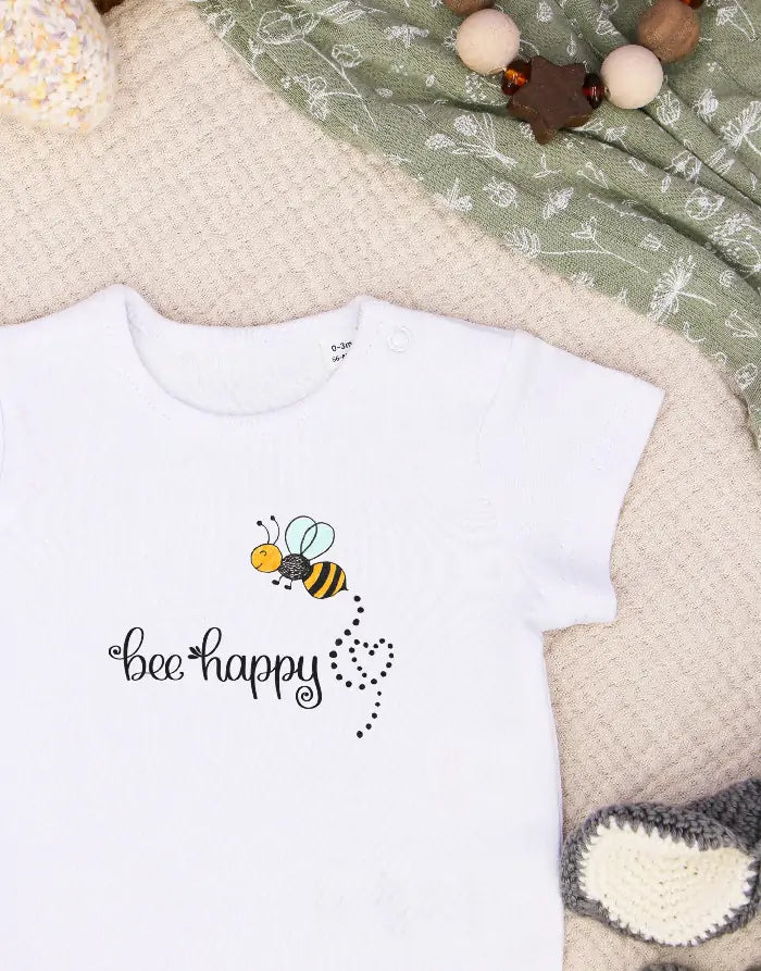 Baby Body "Bee happy"-RollinArt