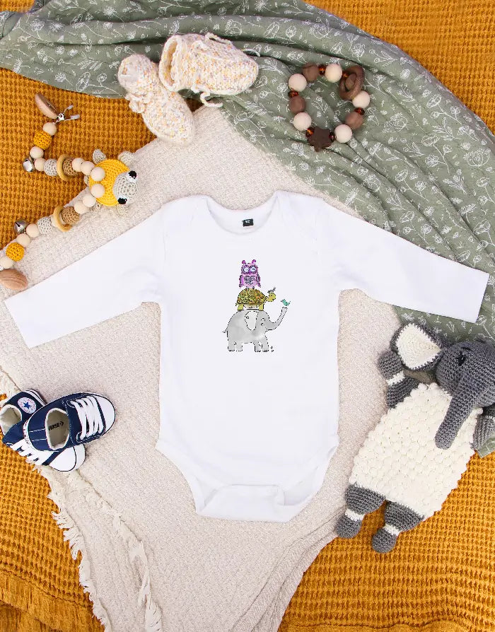 Baby Body "Tierpyramide"-RollinArt