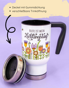 Coffee to go Becher "Lieblingstag"-RollinArt