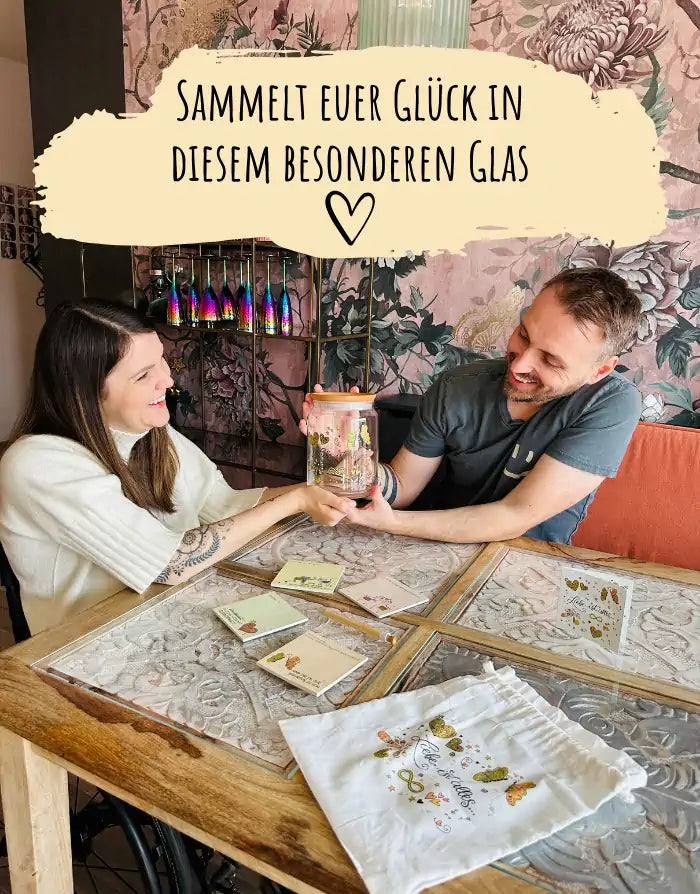 Das Rollin'Art Glücksglas für Paare-RollinArt