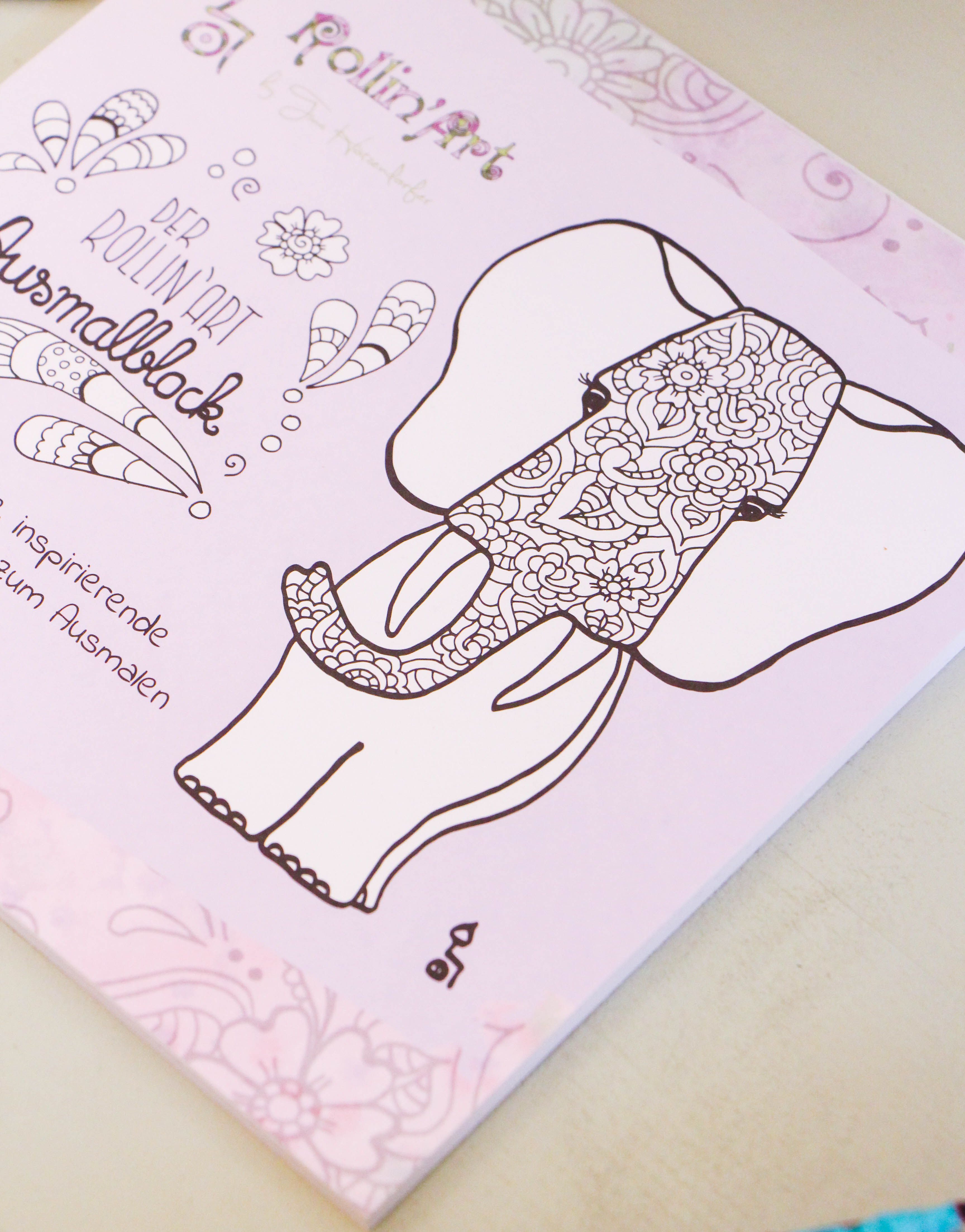 Der Rollin'Art Ausmalblock-RollinArt
