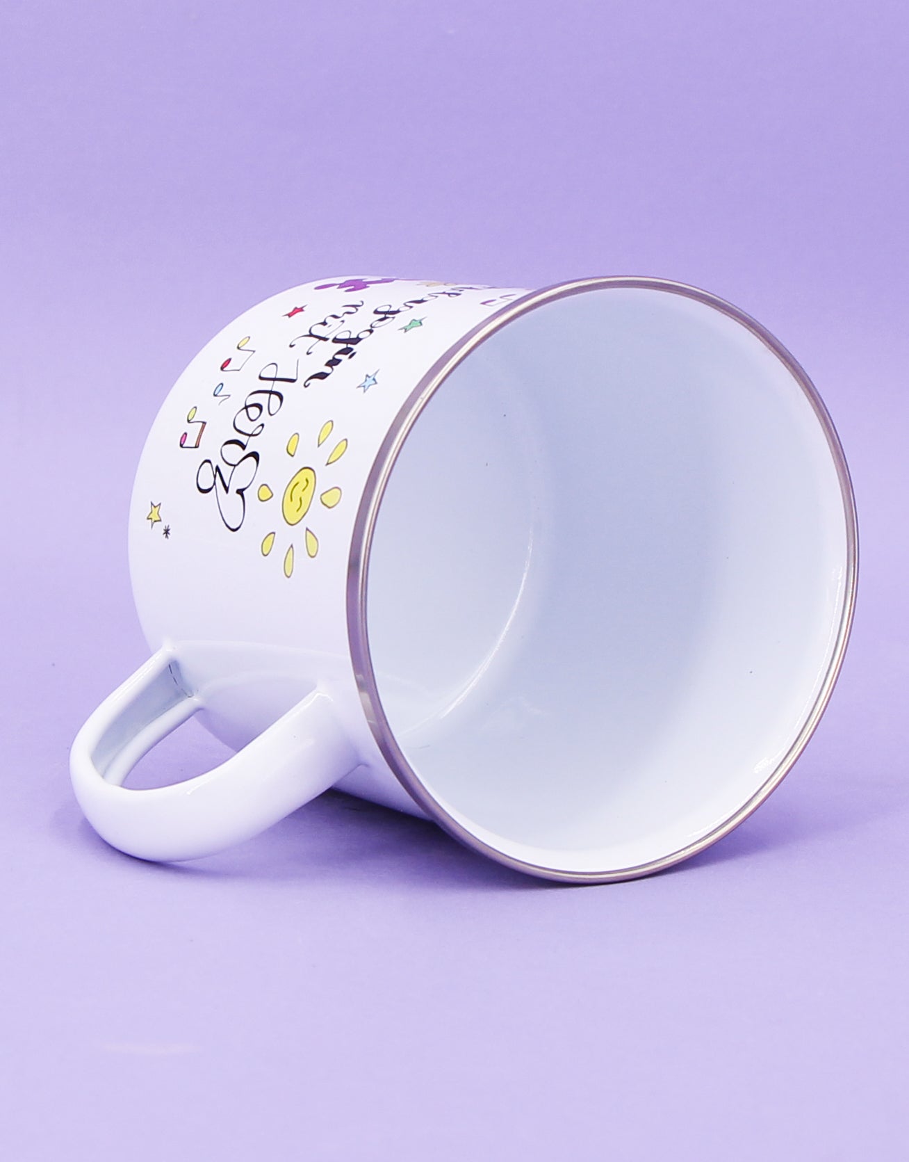 Emaille-Tasse "Pädagogin mit Herz"-RollinArt