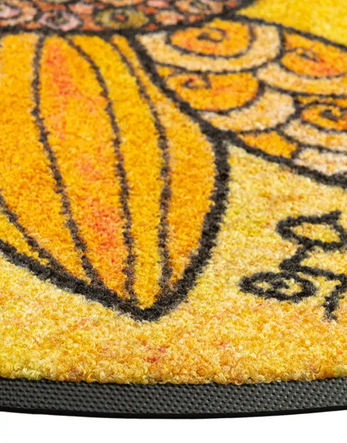 Fußmatte "Sonnenglück"-85 x 85 cm-RollinArt