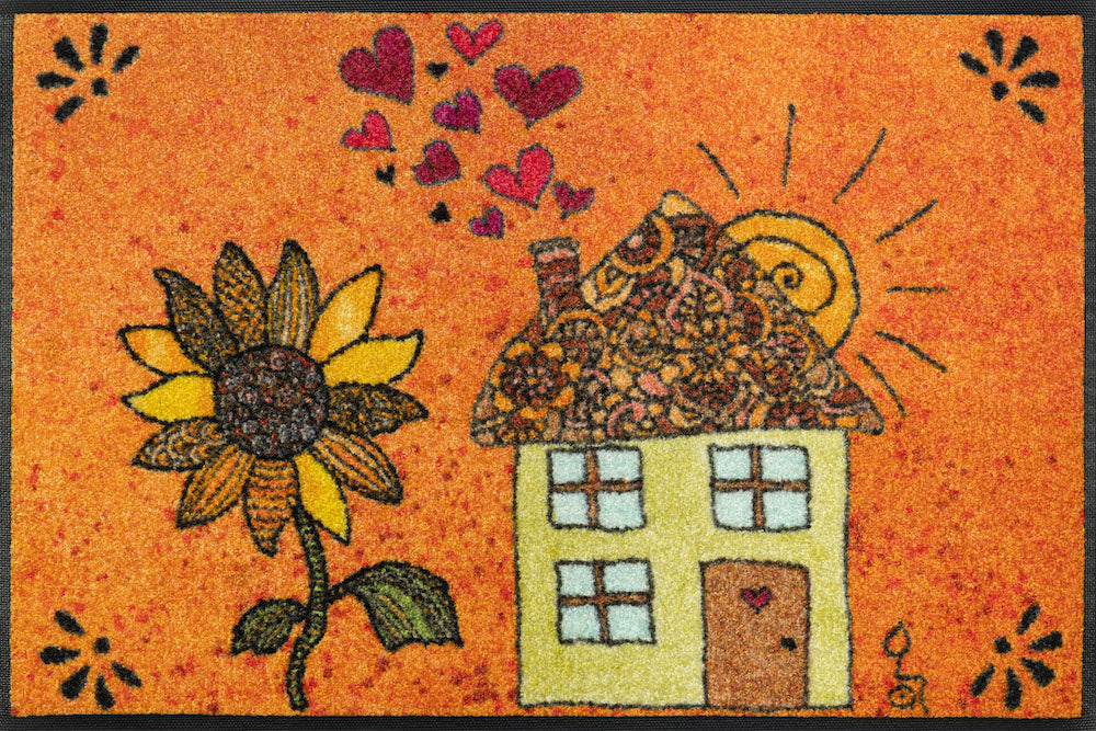 Fußmatte "Sonnenhaus"-RollinArt