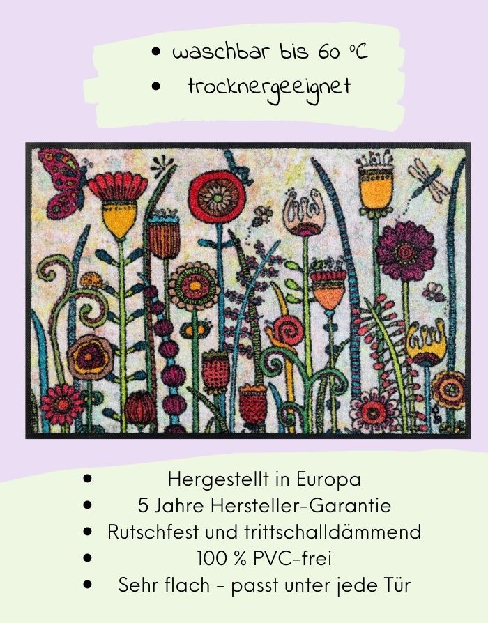 Fußmatte "Sonnentag"-RollinArt