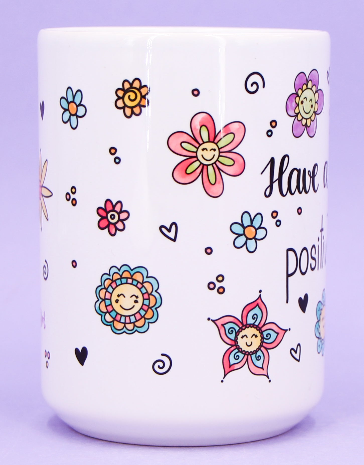 Jumbo-Teetasse "Cup of positiviTEA"-RollinArt