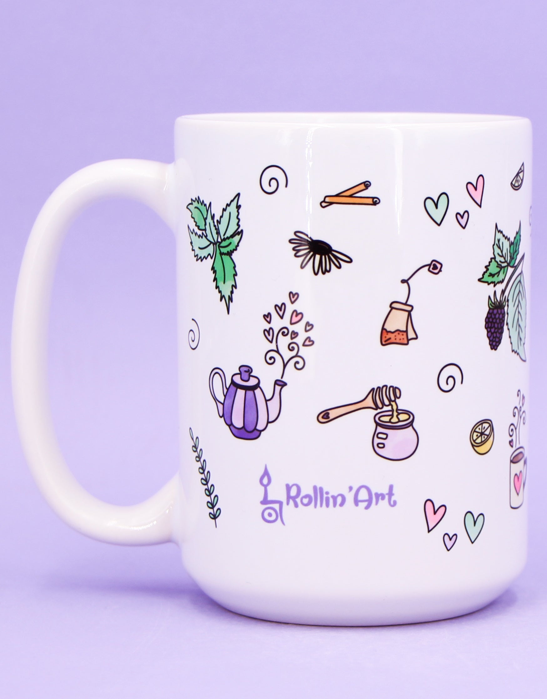 Jumbo-Teetasse "Tea Time"-RollinArt