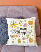 Kissenhülle "Mamas Lieblingsplatz"-RollinArt