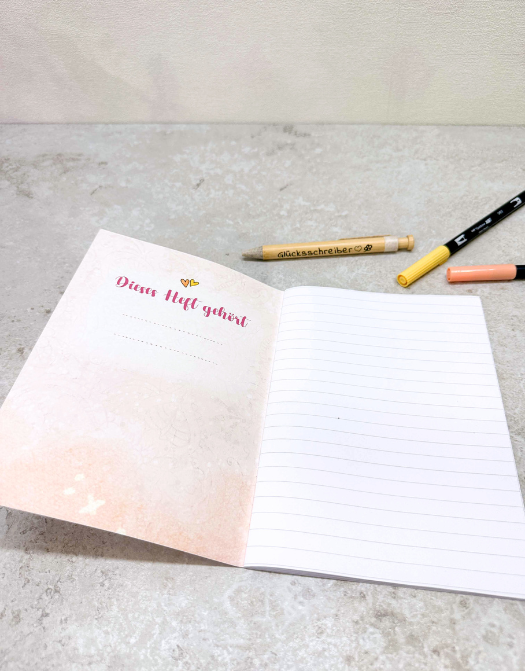 Notizheft "Meine Glücksmomente"-RollinArt