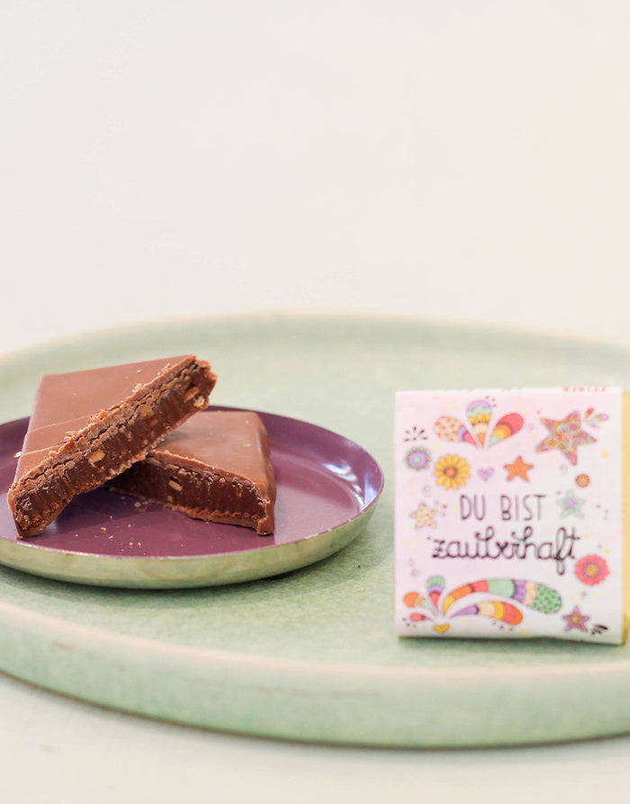 Schokolade "Du bist zauberhaft"-RollinArt