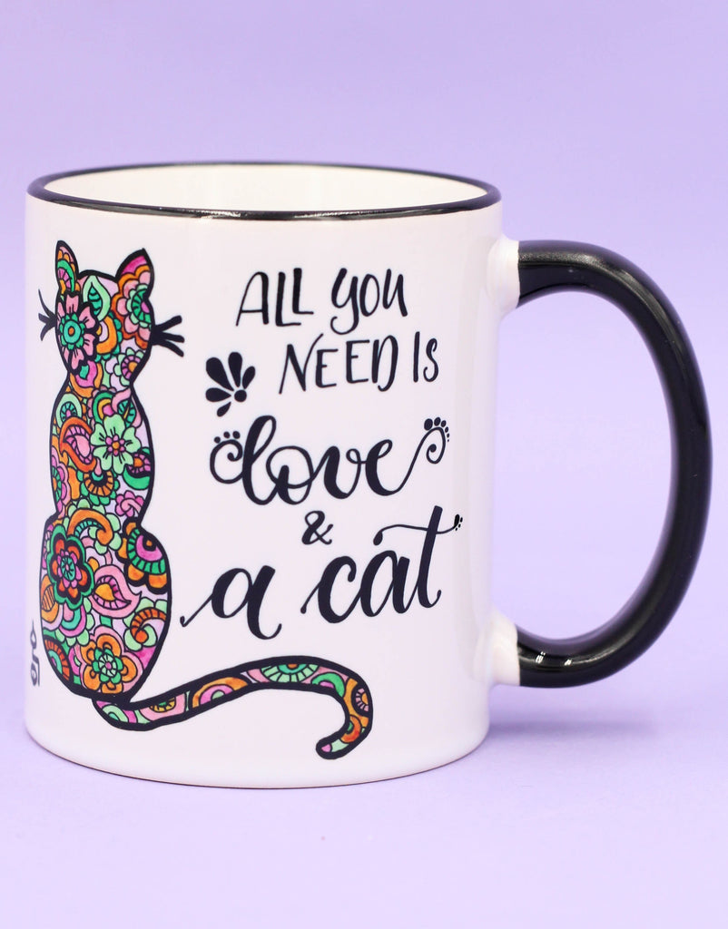 Tasse "All you need is ... cat"-RollinArt