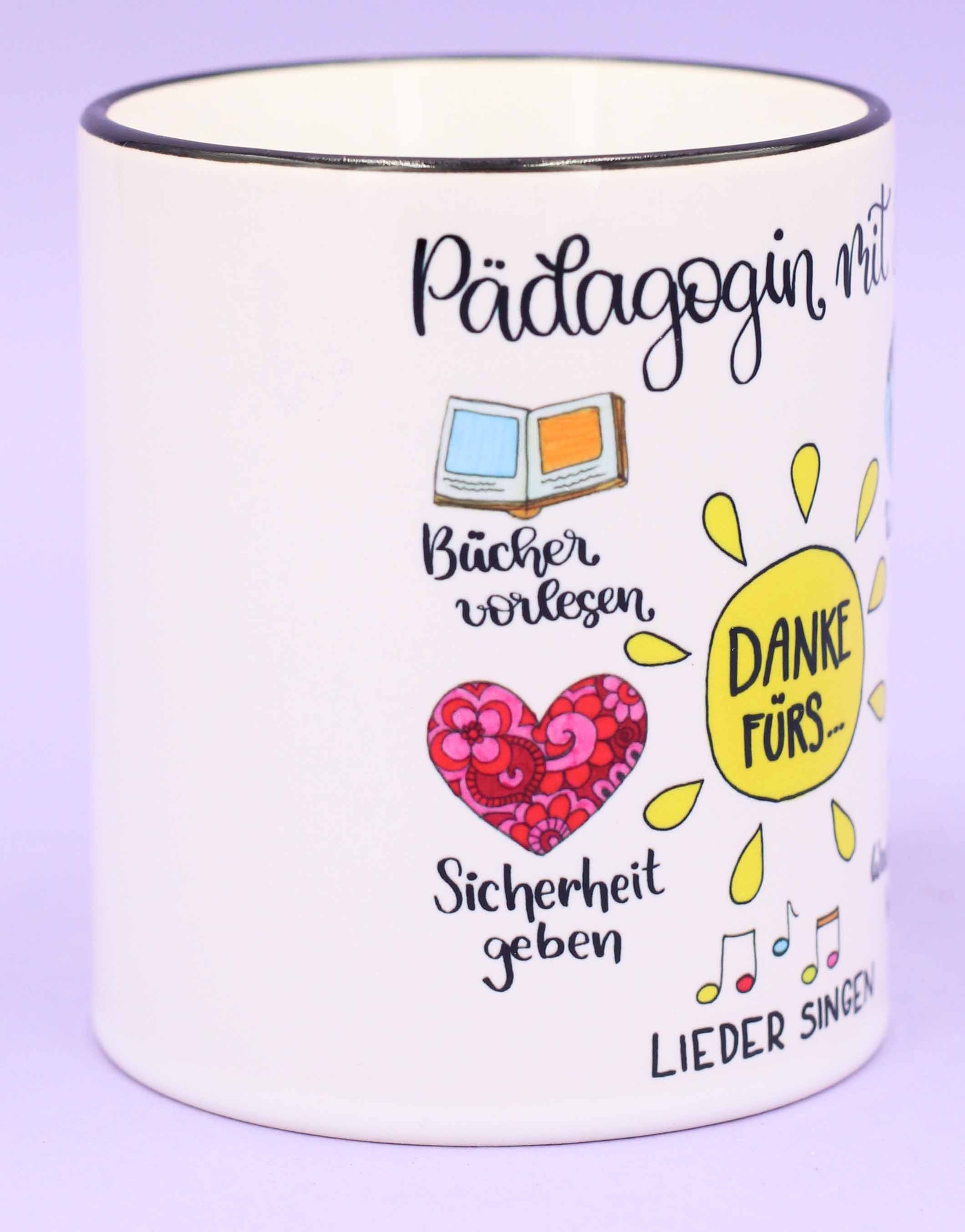 Tasse "Danke Pädagogin"-RollinArt