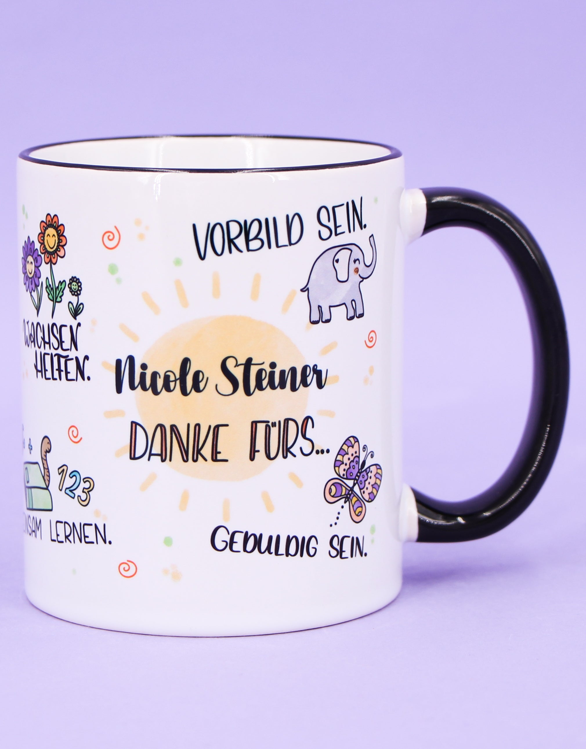 Tasse "Lehrer:in Danke für's..."-RollinArt