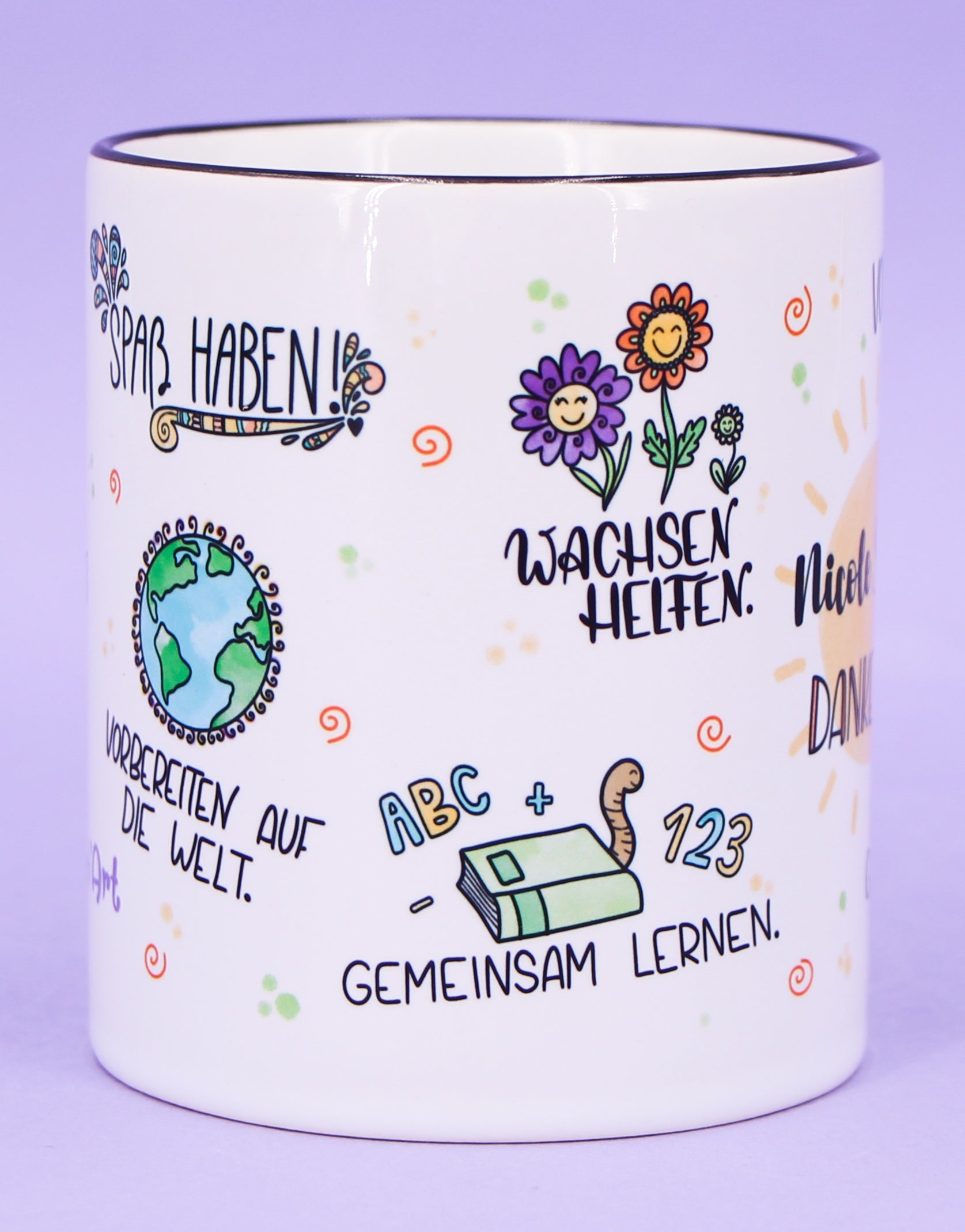 Tasse "Lehrer:in Danke für's..."-RollinArt