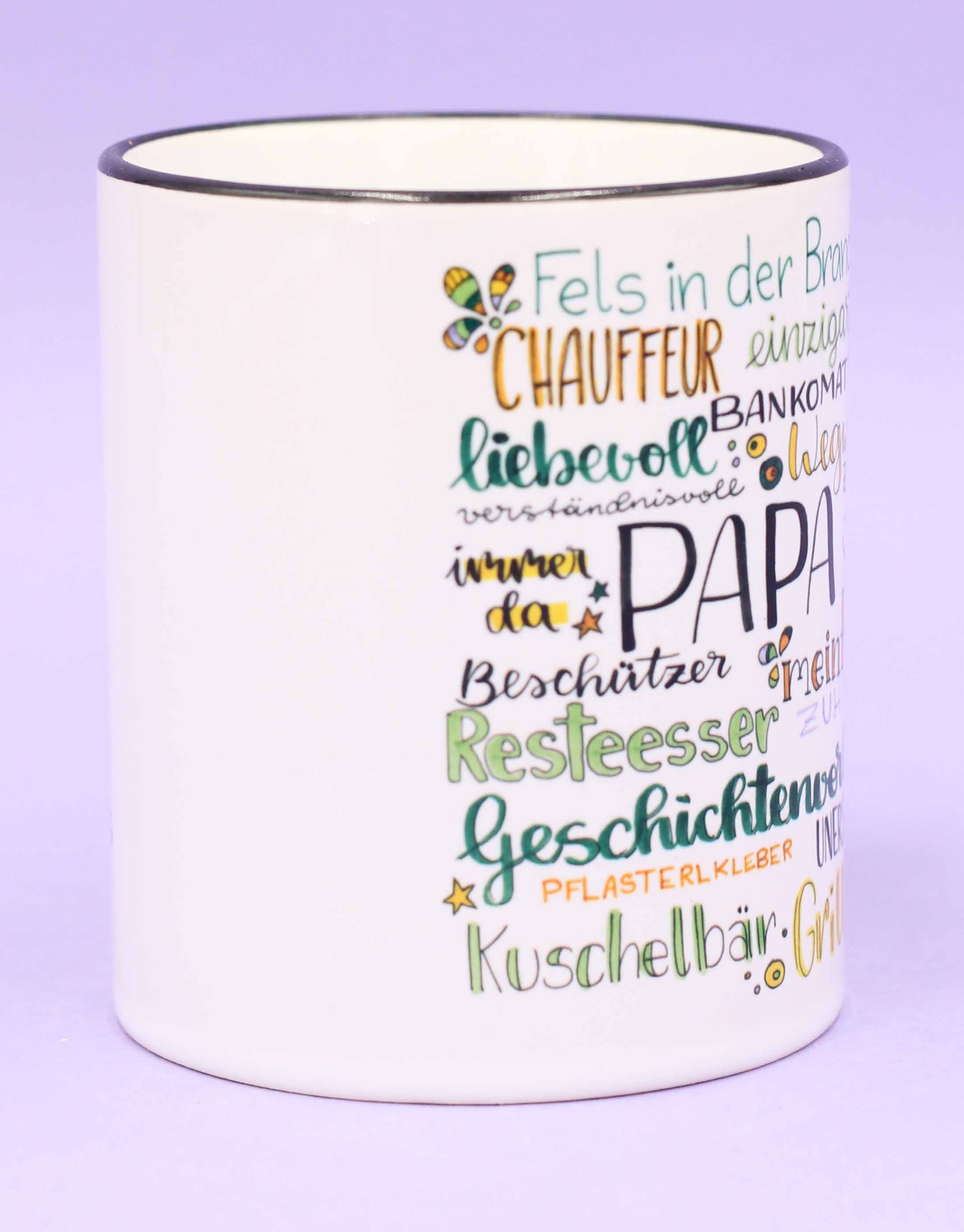 Tasse "Papaliebe"-RollinArt