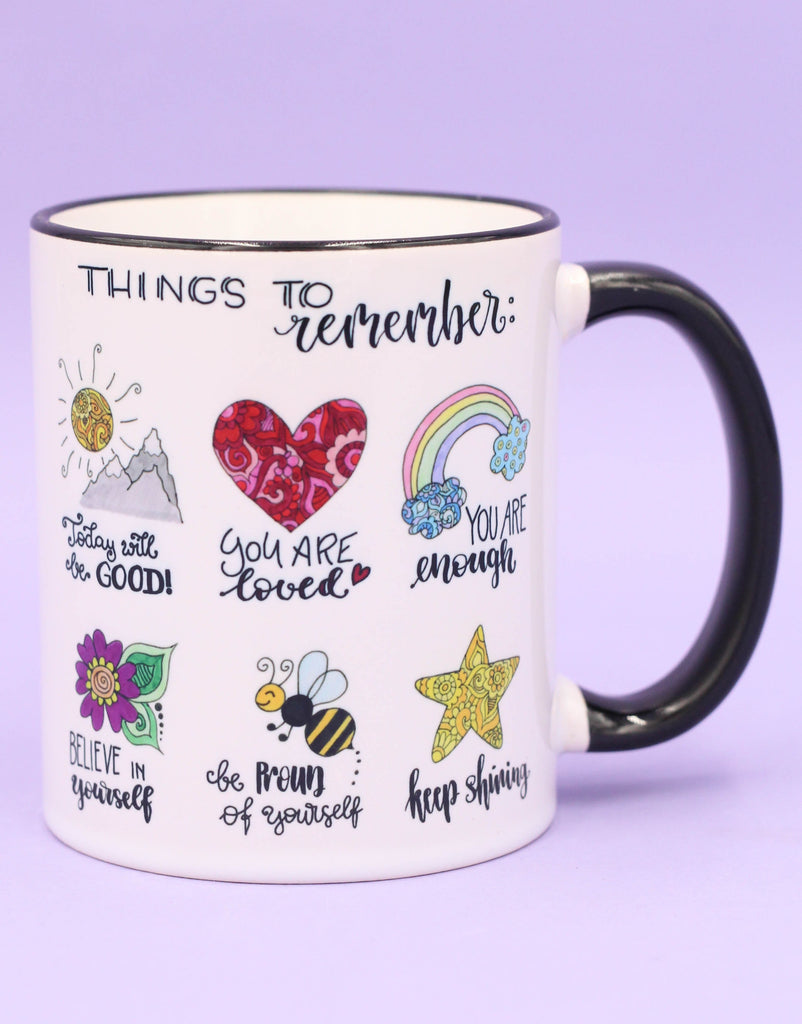 Tasse "Things to remember"-RollinArt