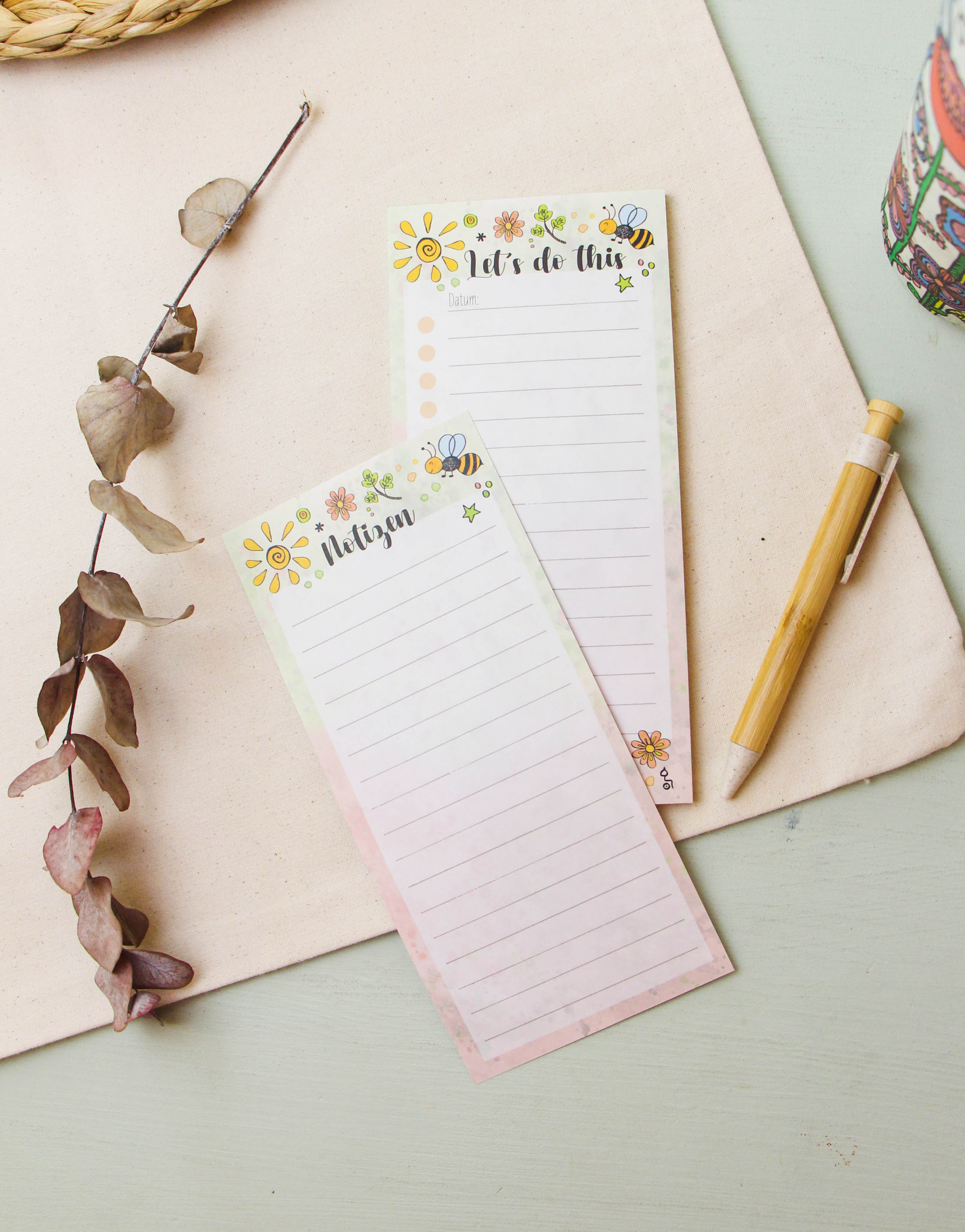 To-do Block "Let's do this"-RollinArt